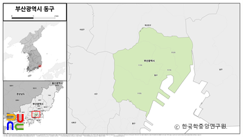 부산광역시 동구 법정구역도
