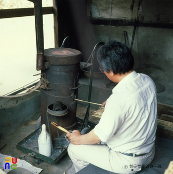 화살 제조공정 / 4 대 굽기