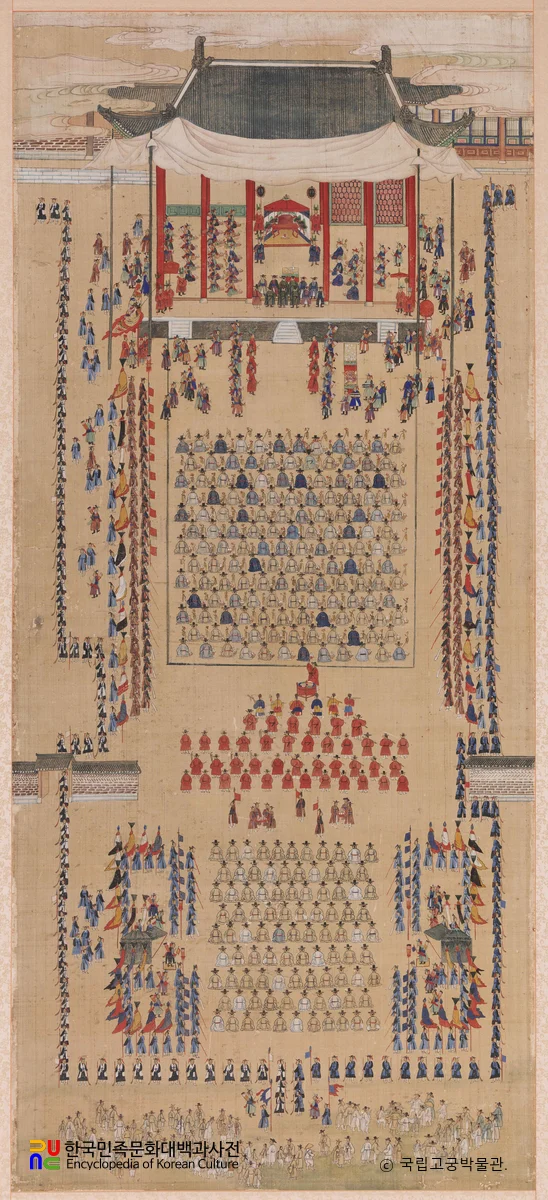 화성능행도 병풍 제5폭