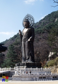 보은 법주사 청동대불