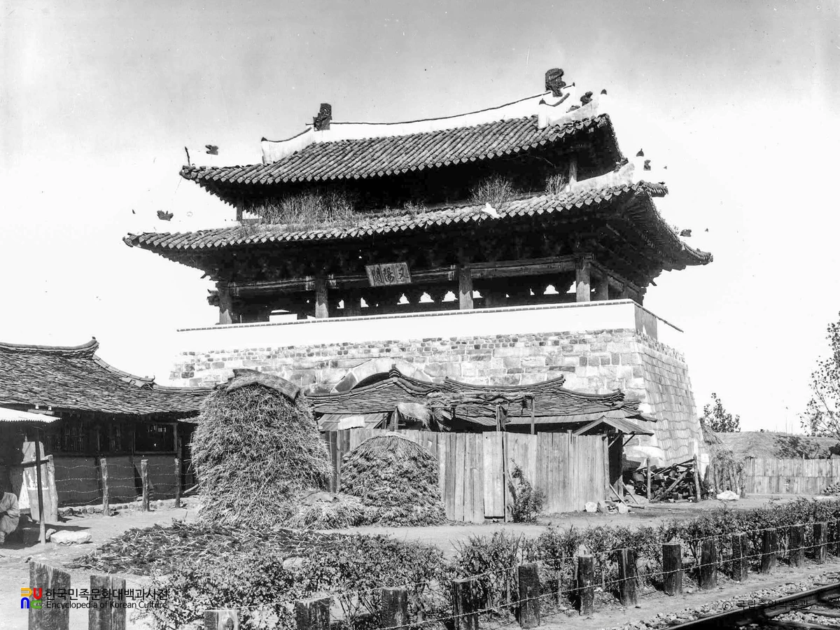 평양 보통문 남면