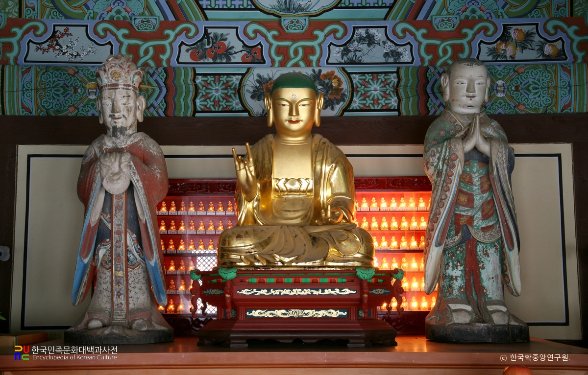 화순 쌍봉사 목조 지장보살삼존상 및 시왕상 일괄