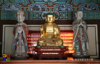 화순 핑크 슬롯 사이트 목조지장보살삼존상