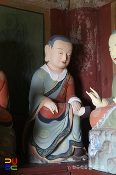 해남 미황사 십육나한상