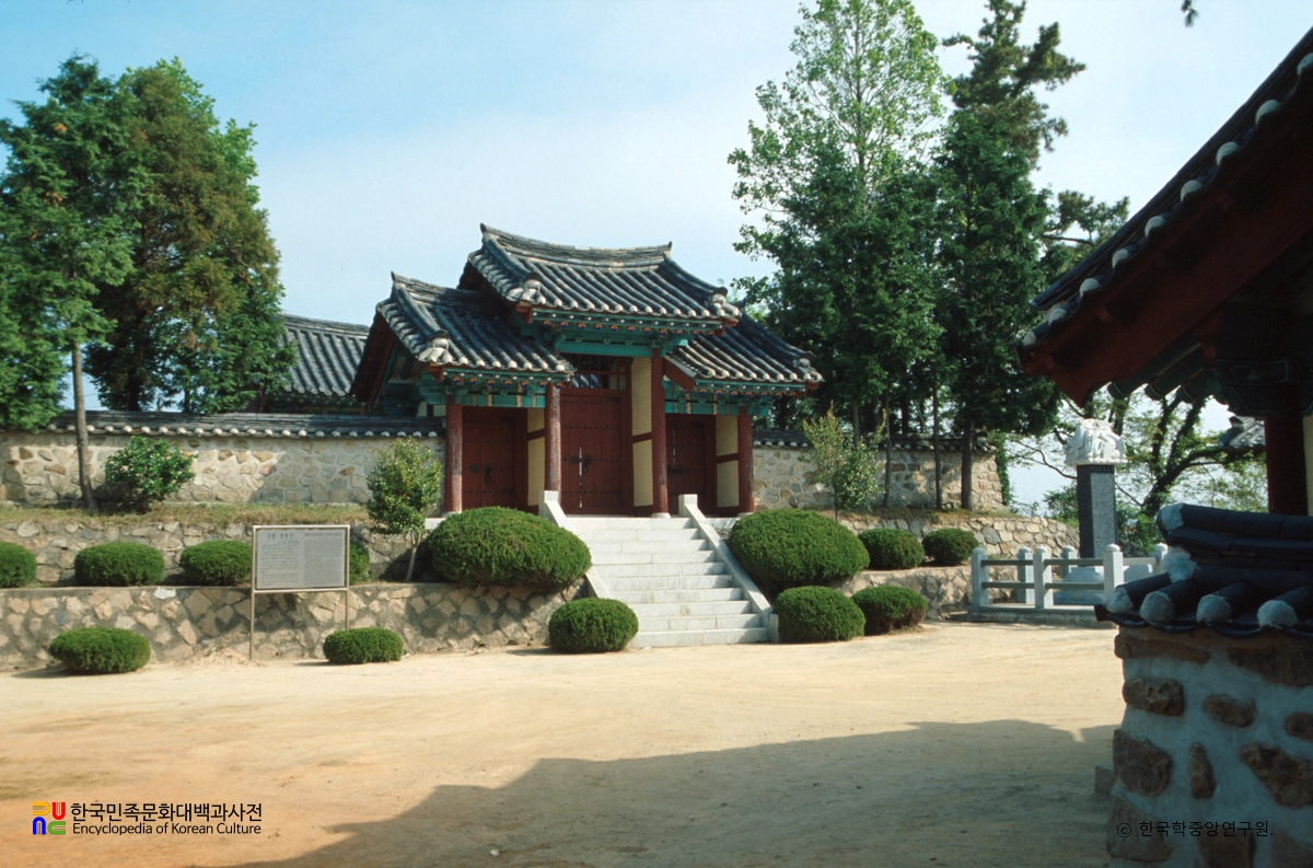 고흥 쌍충사 전경