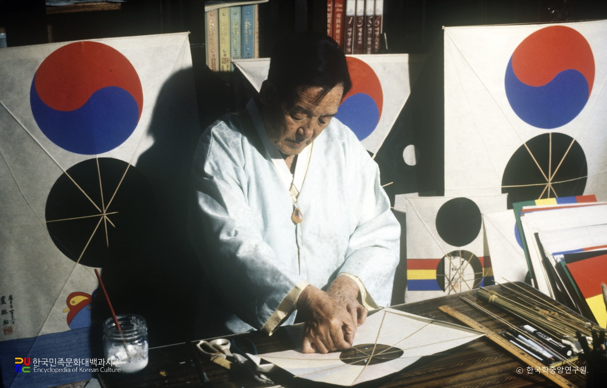 연 제작과정 / 살붙이기