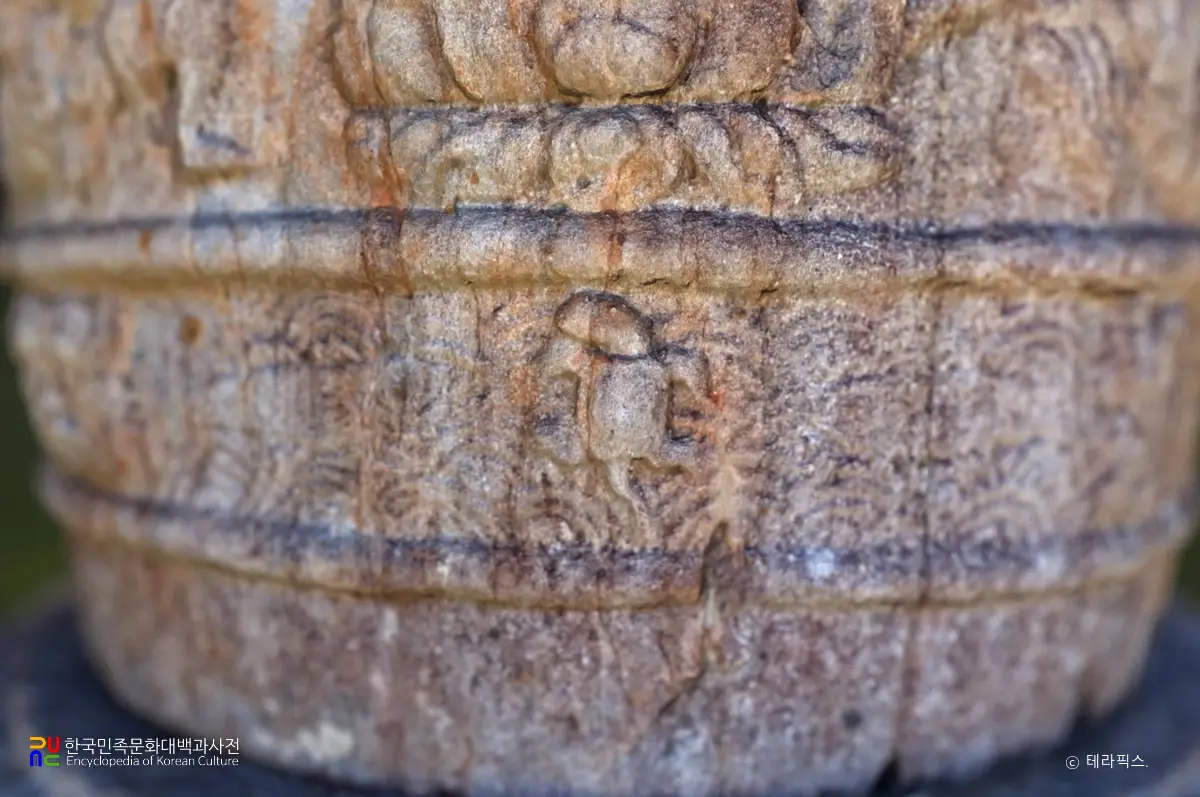 장성 백양사 소요대사탑 탑신부