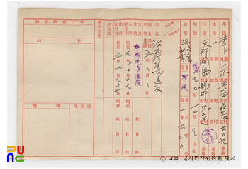 일제 주요감시대상 인물카드 안기성(安基成)_01_후면