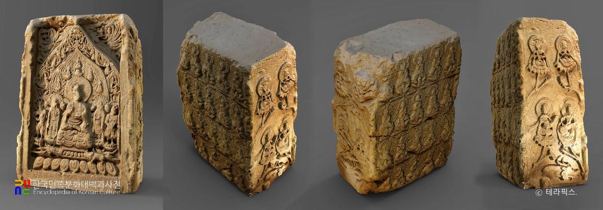 계유명전씨아미타불비상