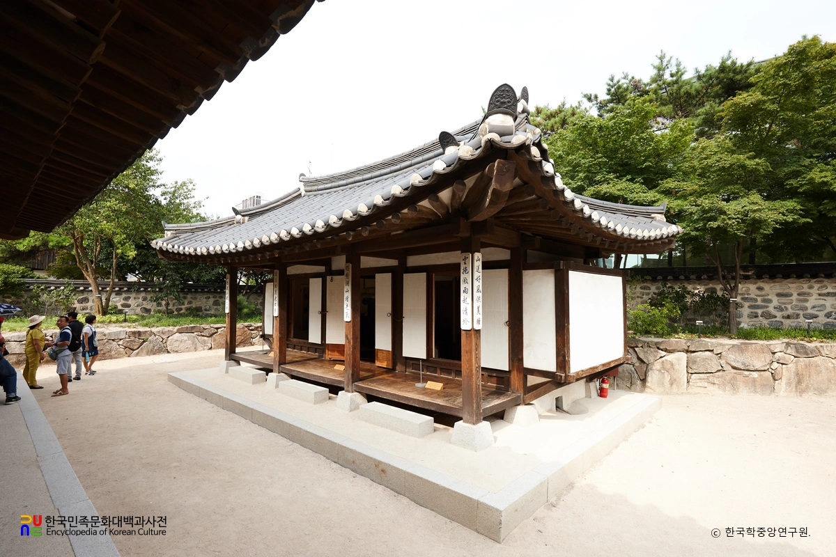 서울 관훈동 민씨 가옥 별채 정측면