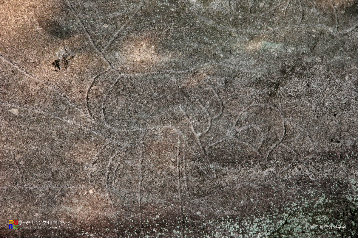 원주 평장리 마애 공양 보살상