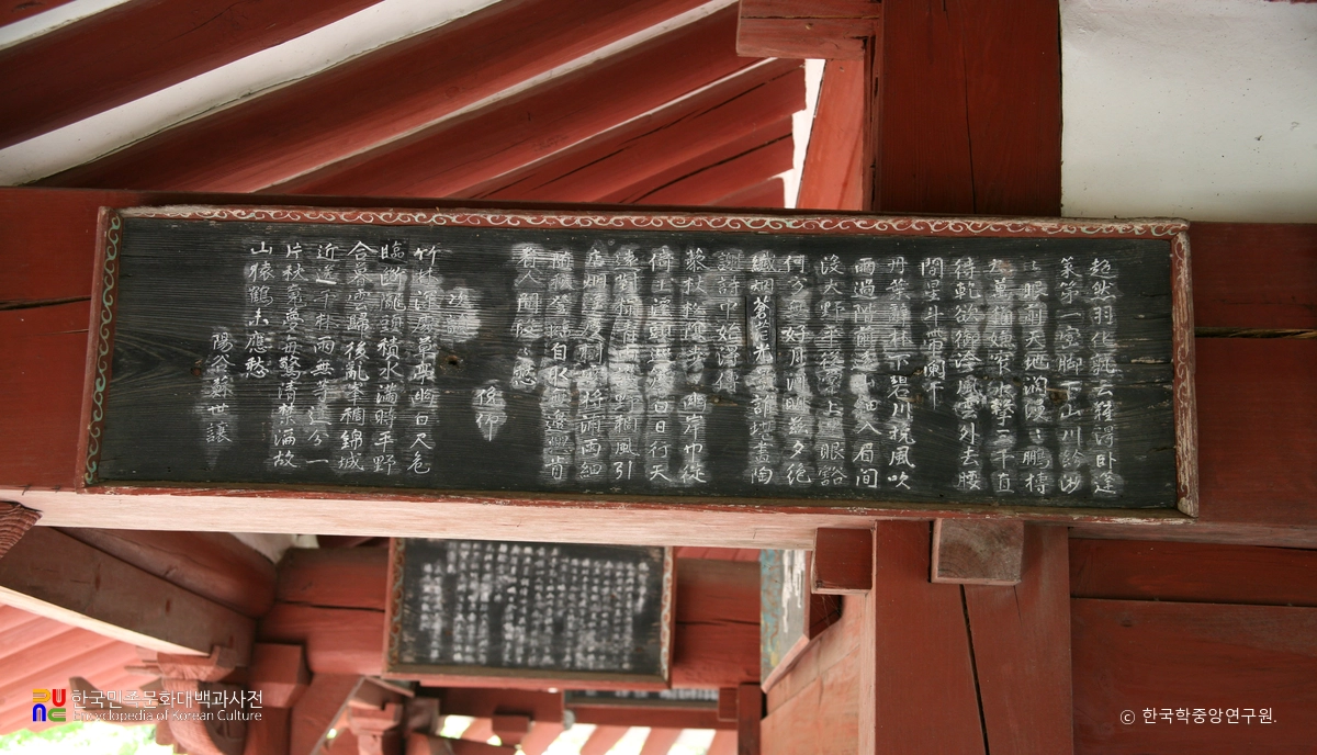 면앙정 / 현판