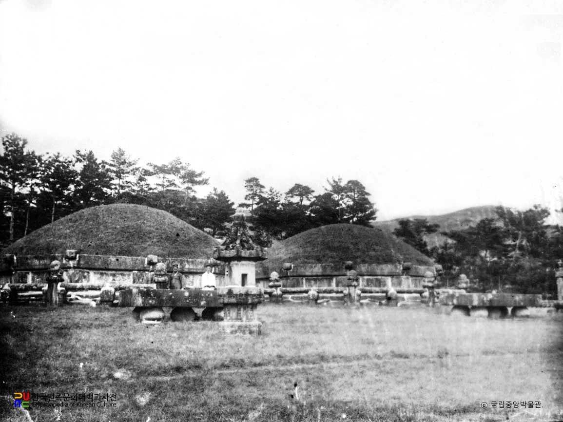 서울 헌릉과 인릉 중 헌릉 정측면