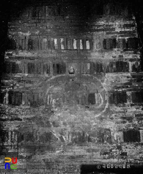 공주 송산리 6호분 북벽 현무