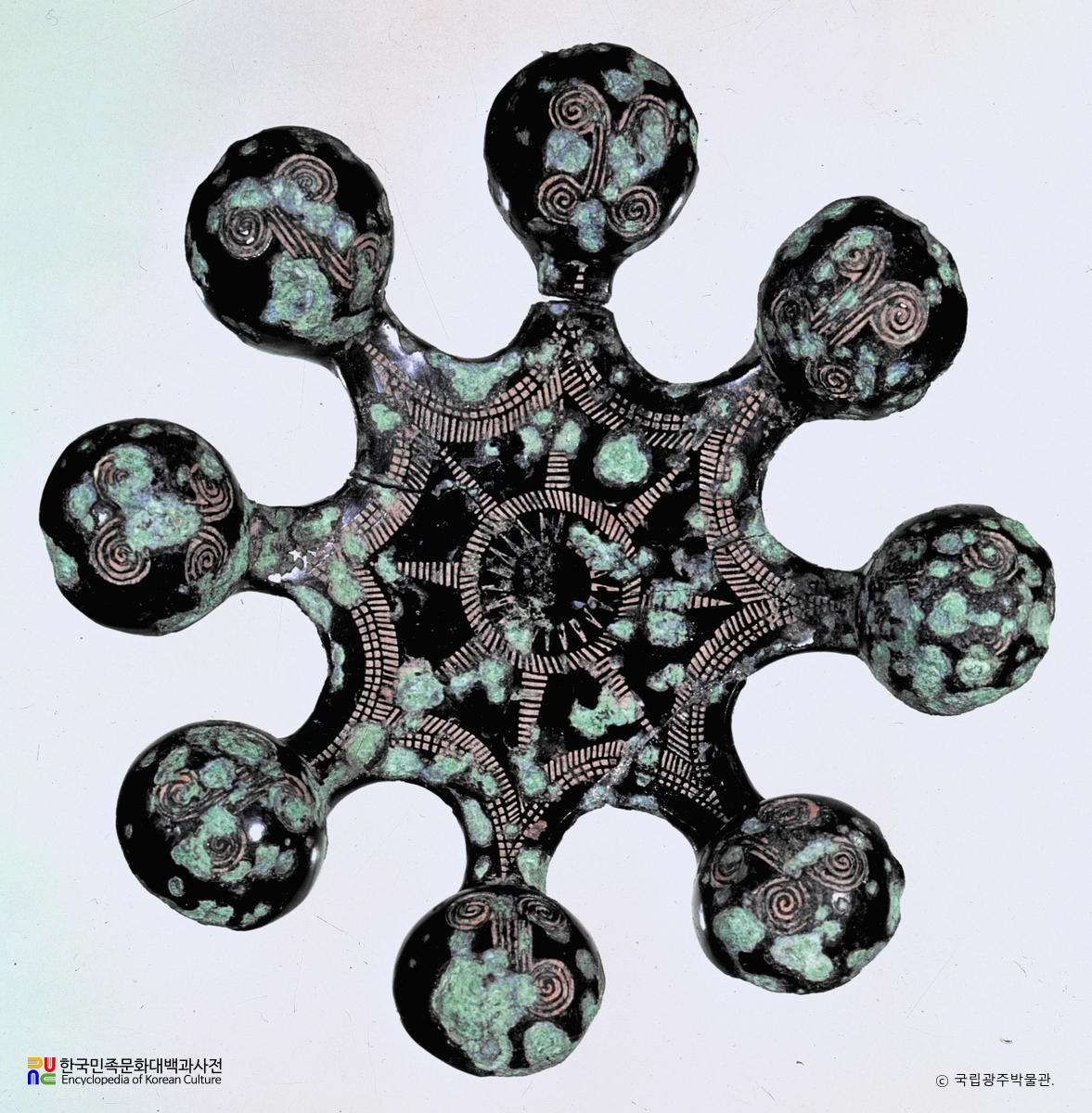 화순 대곡리 청동기 일괄 중 팔주령