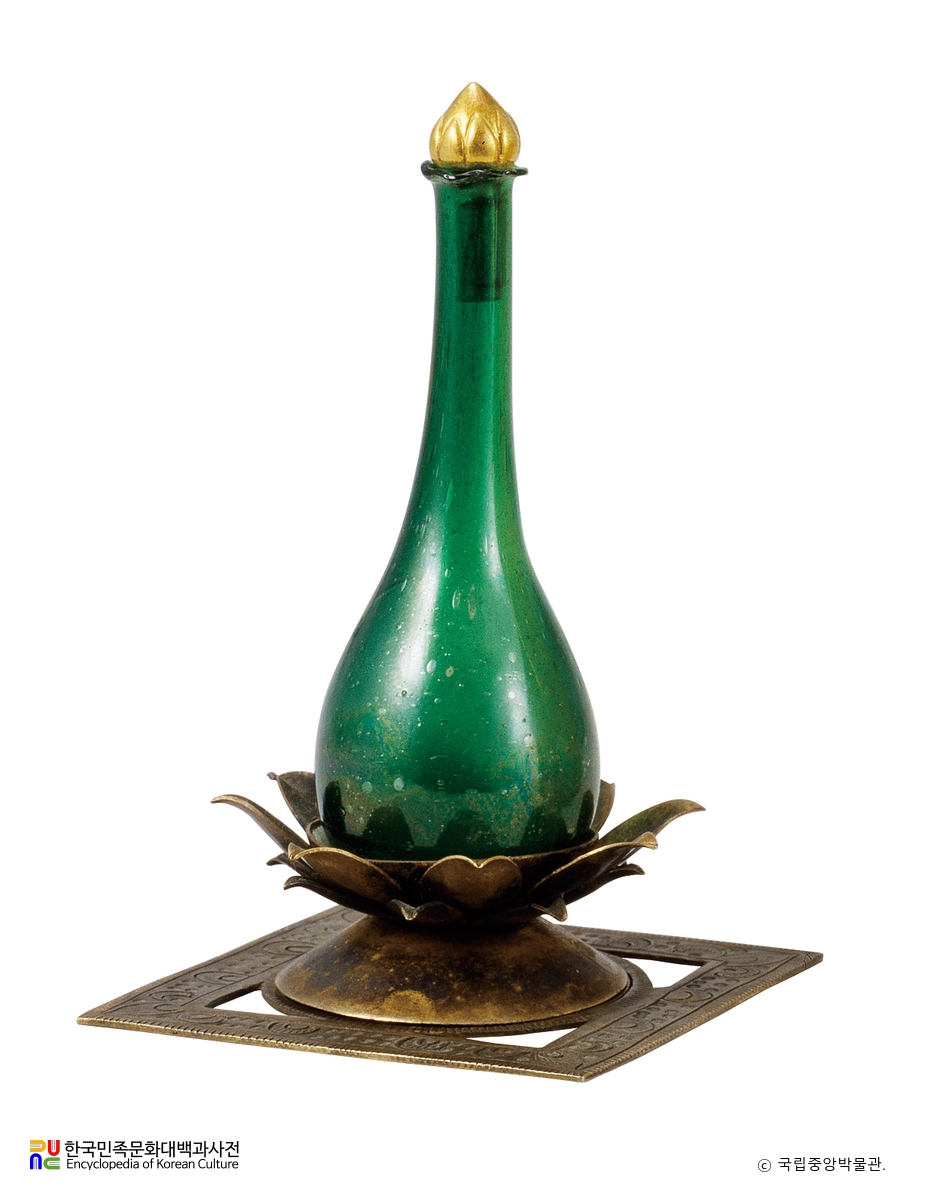 익산 왕궁리 오층석탑 사리장엄구 중 유리 사리병