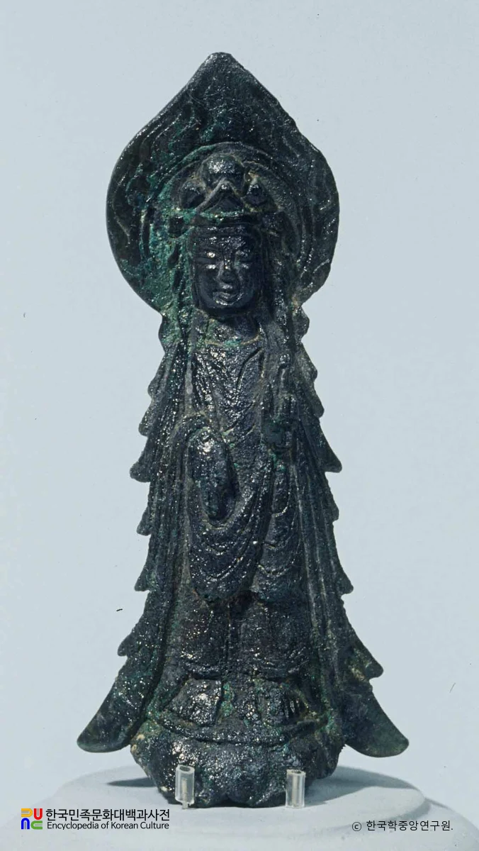 금동 보살 입상