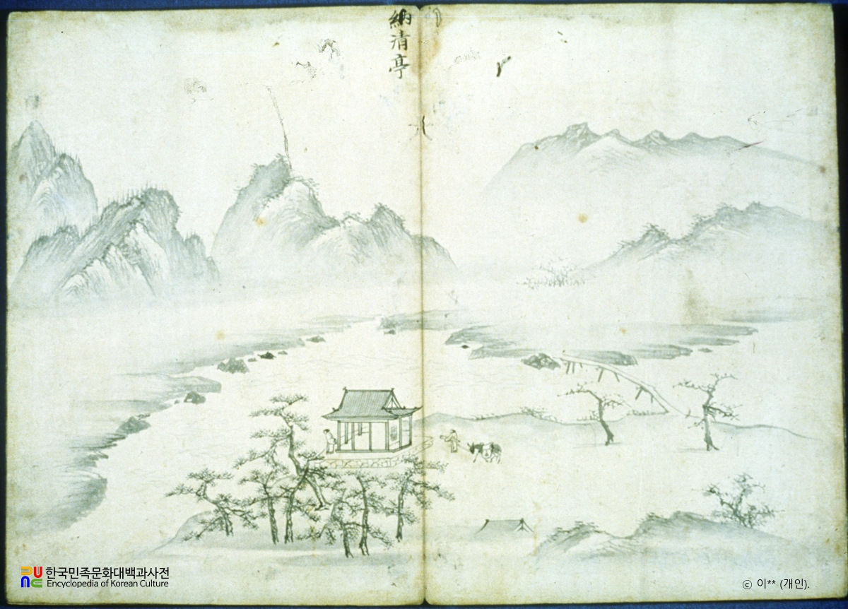 관서명구첩 / 실경산수 / 납청정