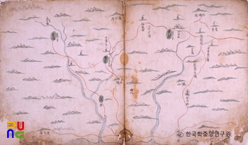 유성룡 종가 유물 중 유성룡 유물 - 동국지도 서애선생 수택본