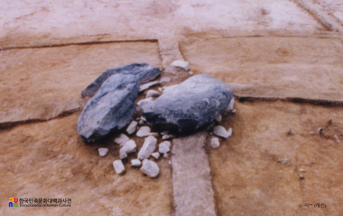 대전 송촌동 유적 집자리 발굴모습