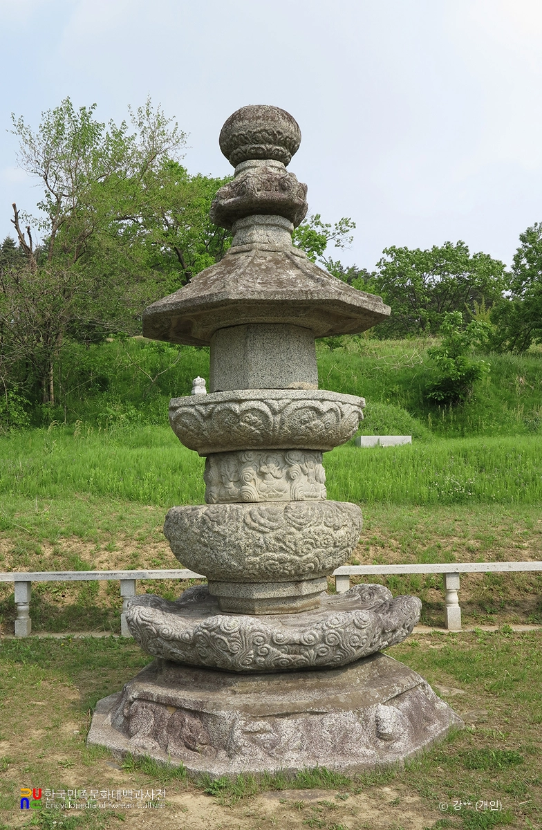 강릉 굴산사지 승탑