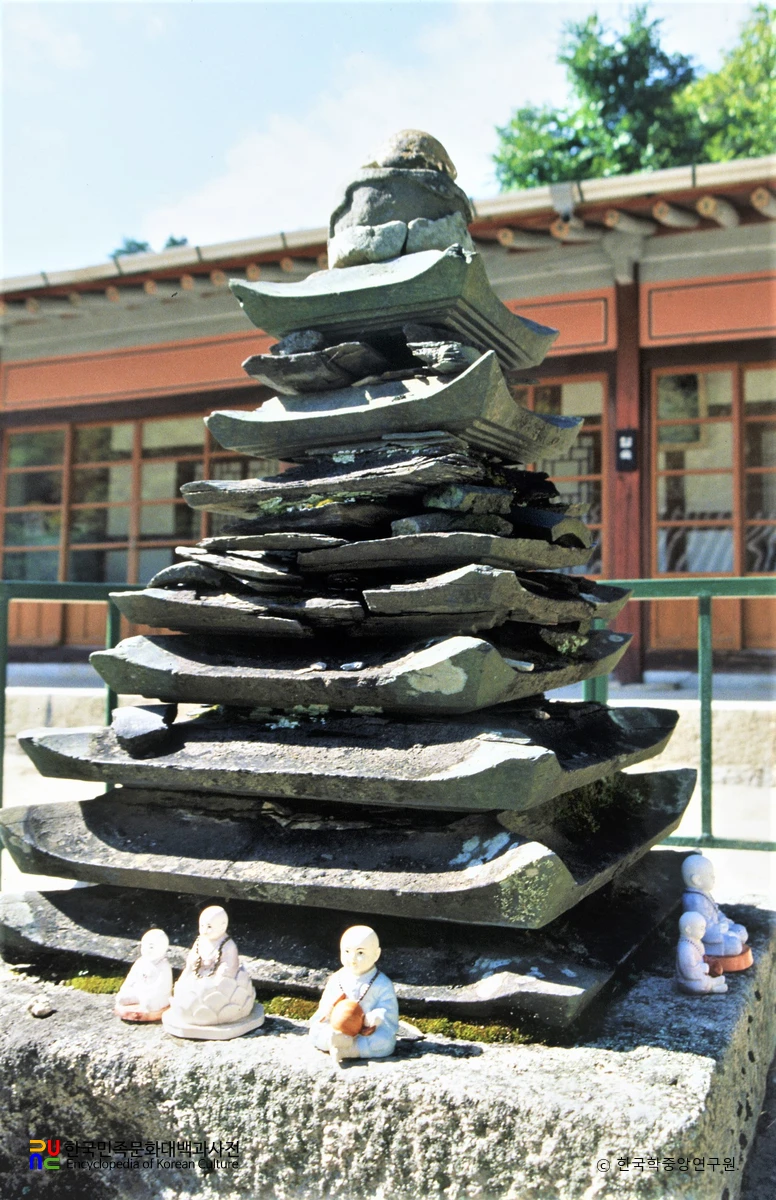 동화사 염불암 청석탑