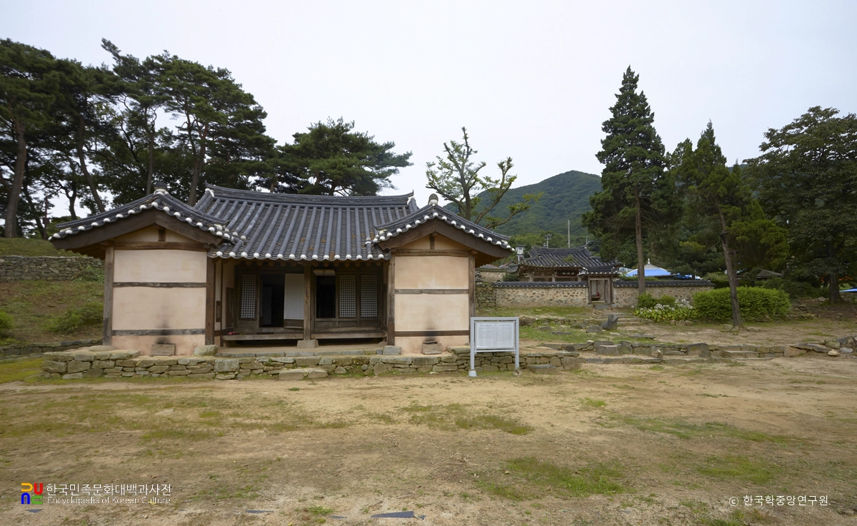 아산 맹씨 행단 전경