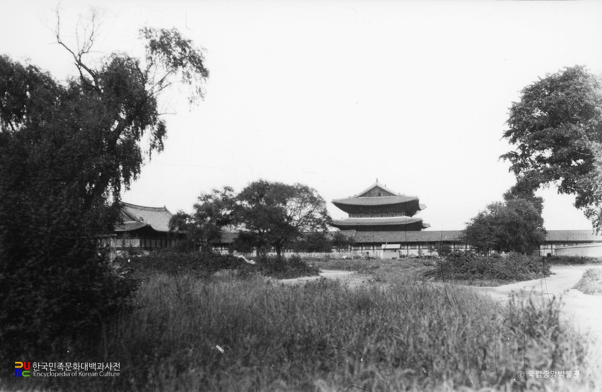 서울 경복궁 전경