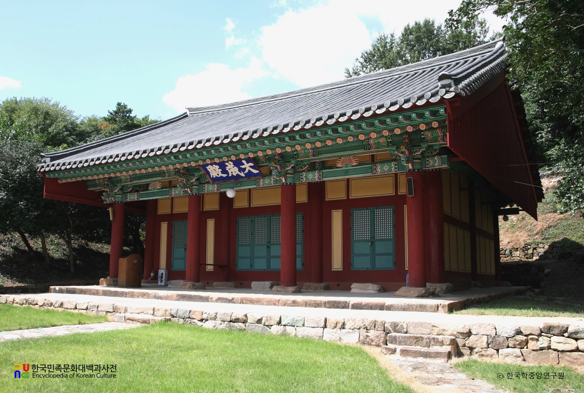 광양향교 중 대성전 정측면