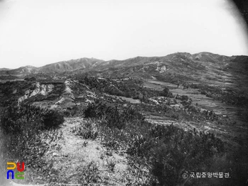 평북 정주 천주산과 장성