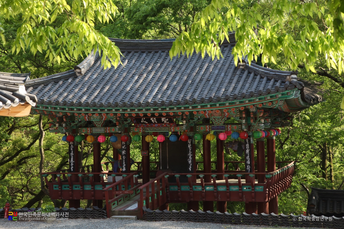 진주 청곡사 중 범종각