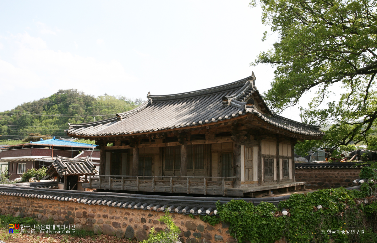 영양 삼구정 측면