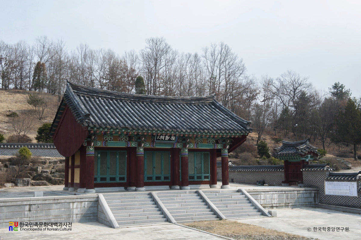 양주 정절사 정측면