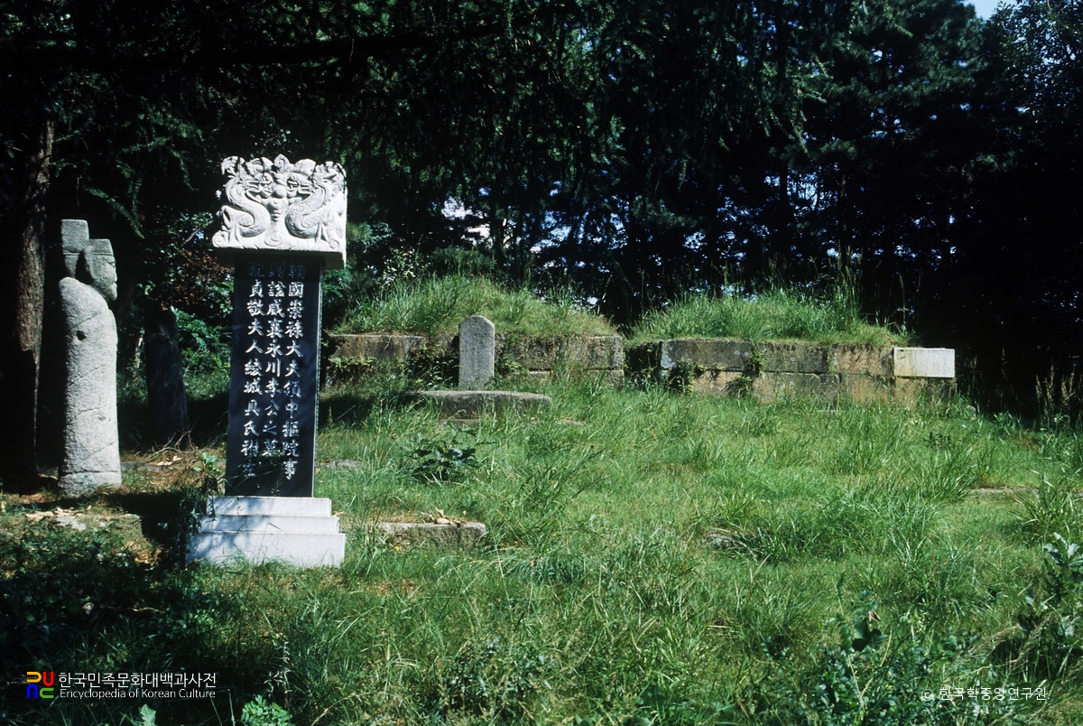 양평 이순몽 장군 묘 전경