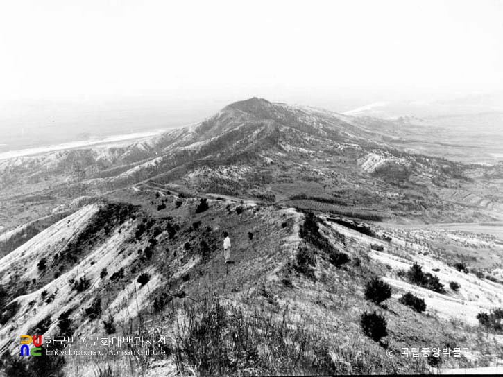 서울 아차산성 전경