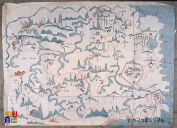 강릉부지도