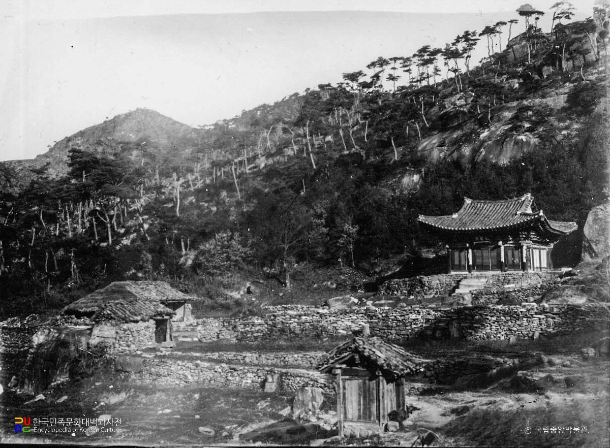 괴산 채운암 전경