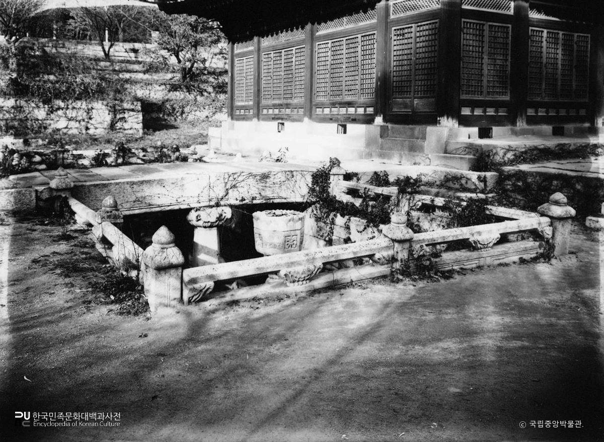 창경궁 통명전 연당 전경