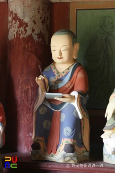 해남 미황사 십육나한상