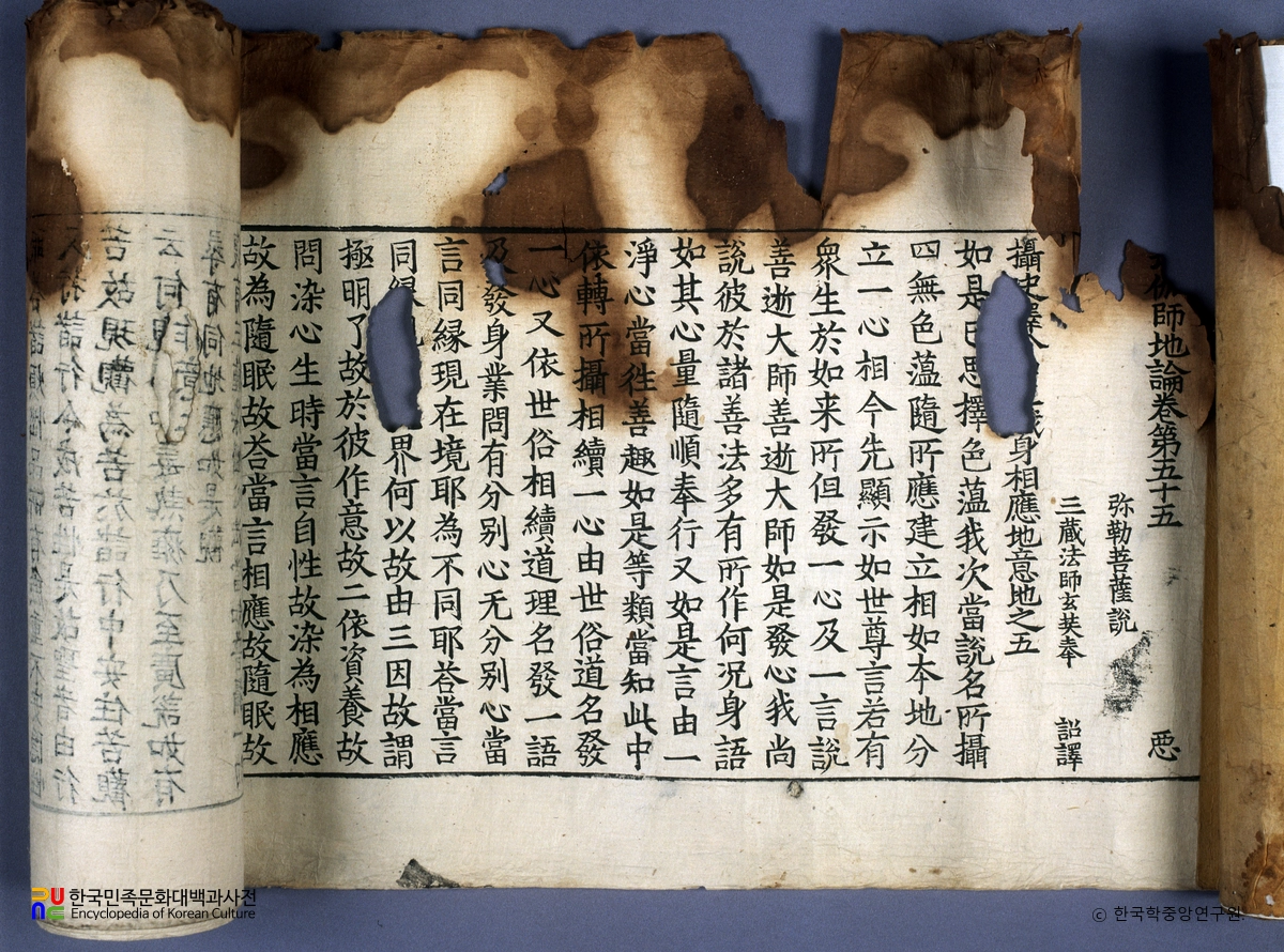 재조본 유가사지론 권55