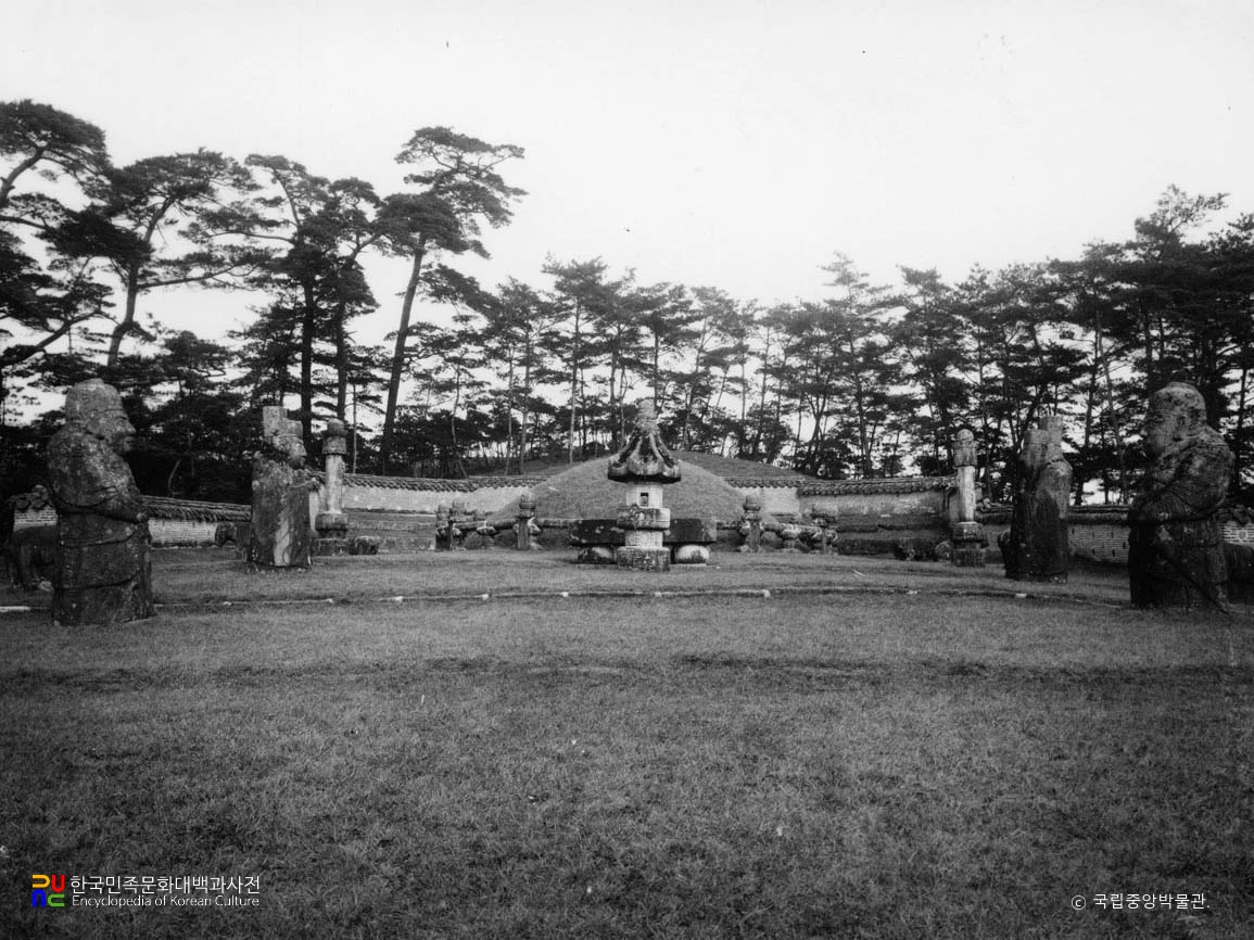 서울 선릉과 정릉 중 선릉 정현왕후릉 전경