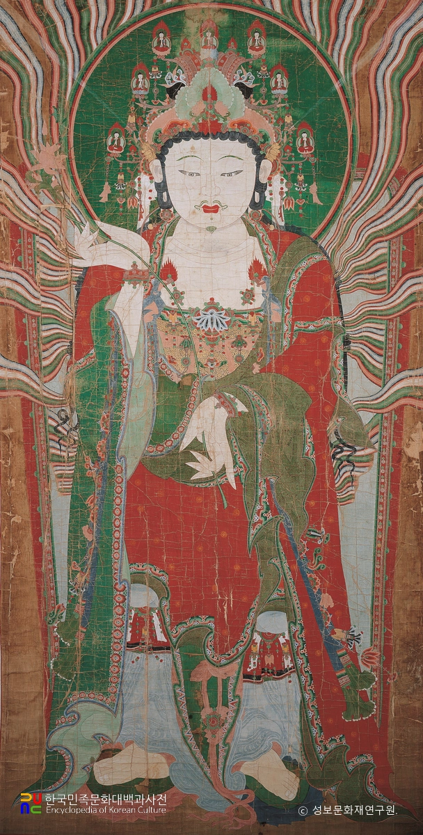 수도사 노사나불괘불탱
