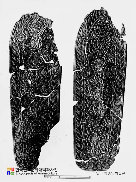 경북 경주 식리총 금동신발