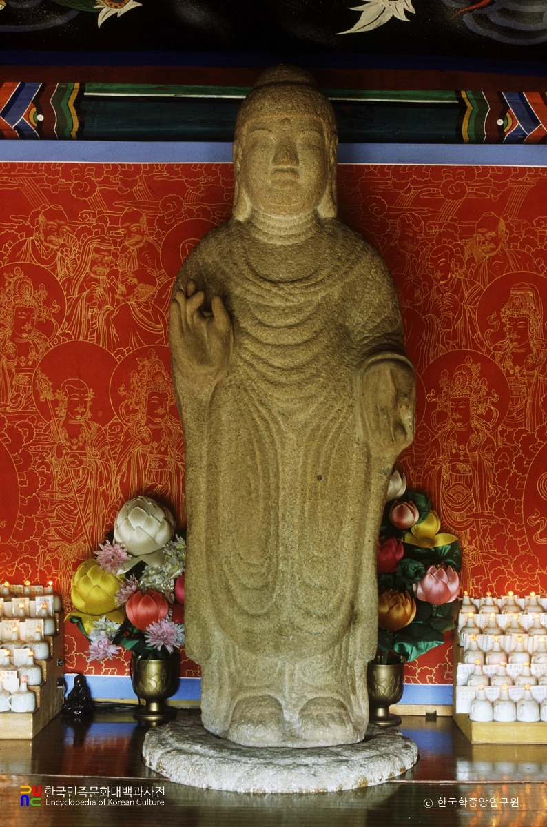 천성사 석조 여래 입상