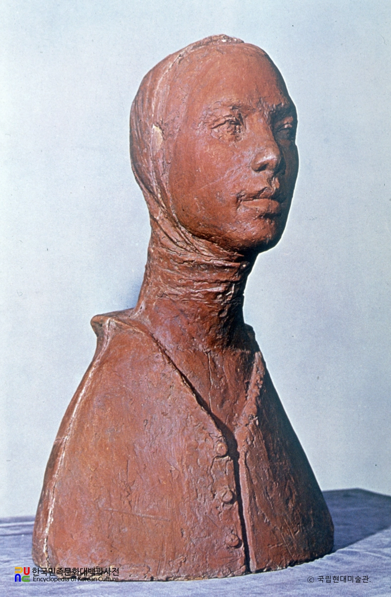 지원의 얼굴 / 권진규