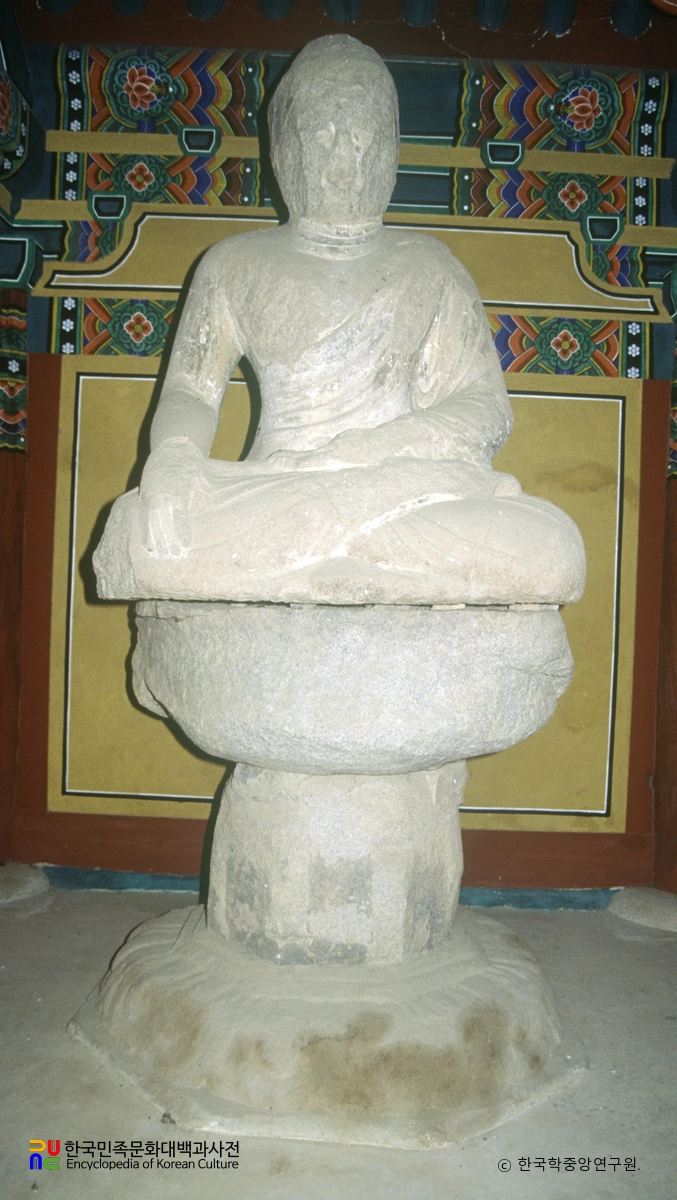 청도 박곡리 석조여래좌상