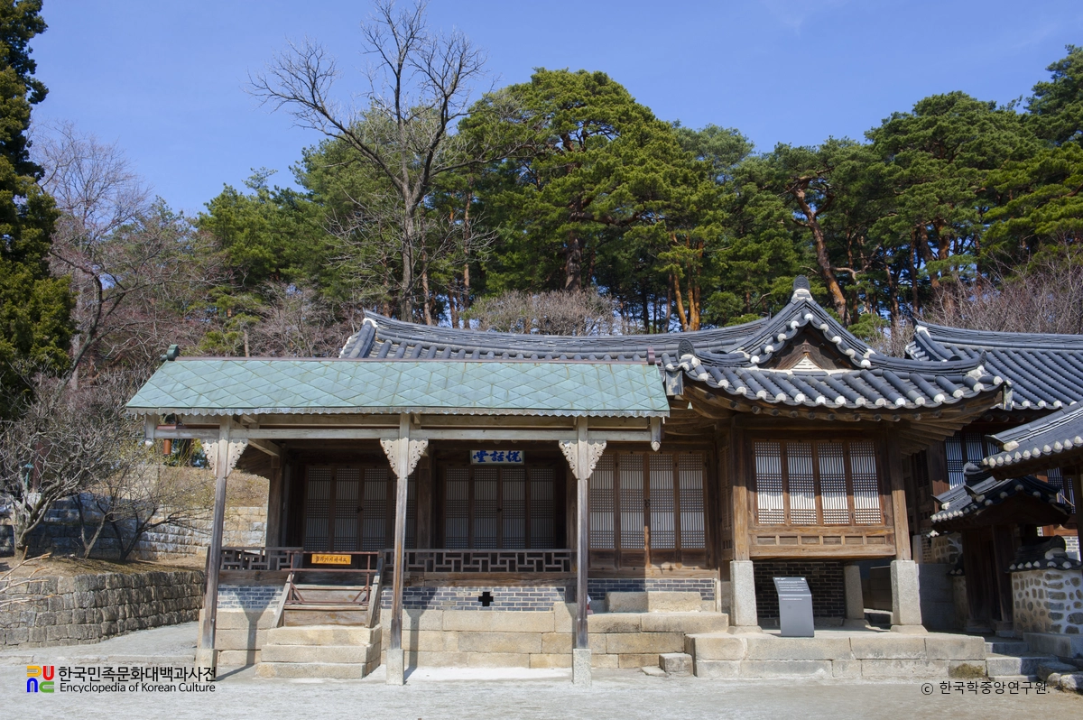 강릉 선교장 중 열화당 정면