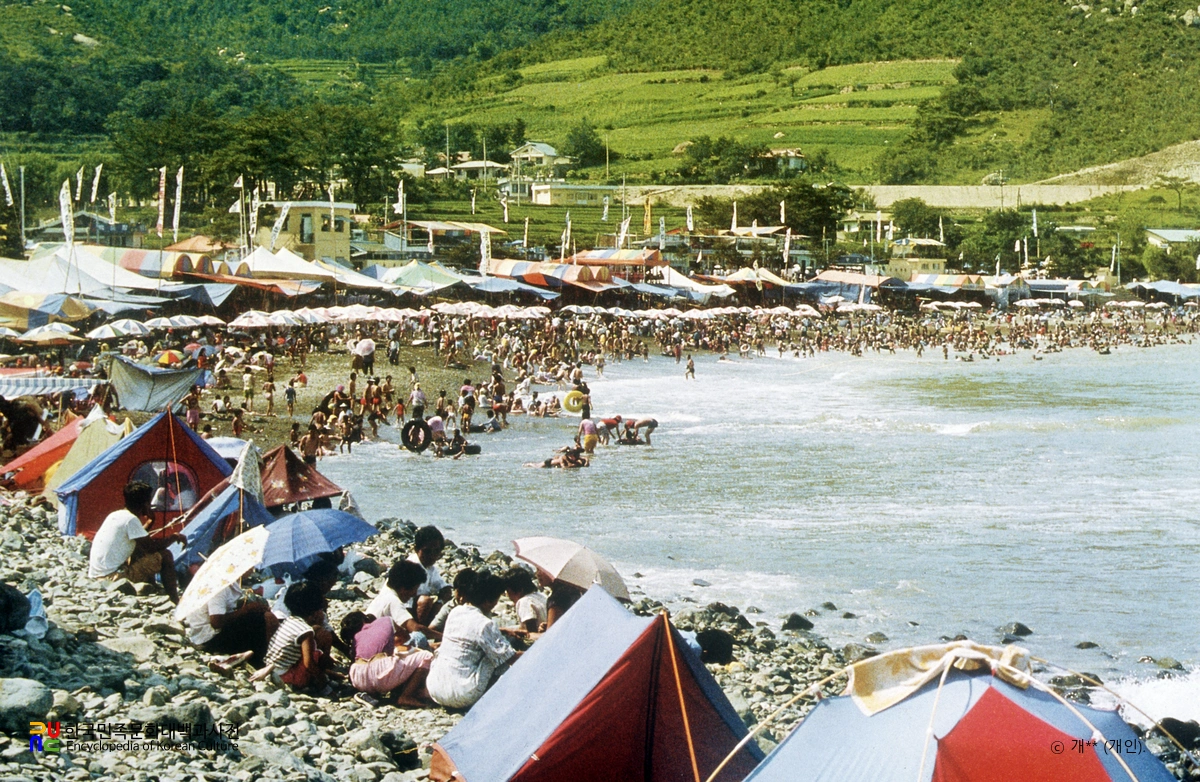 만성리해수욕장