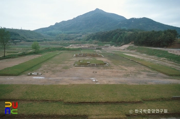 익산 미륵사지 전경