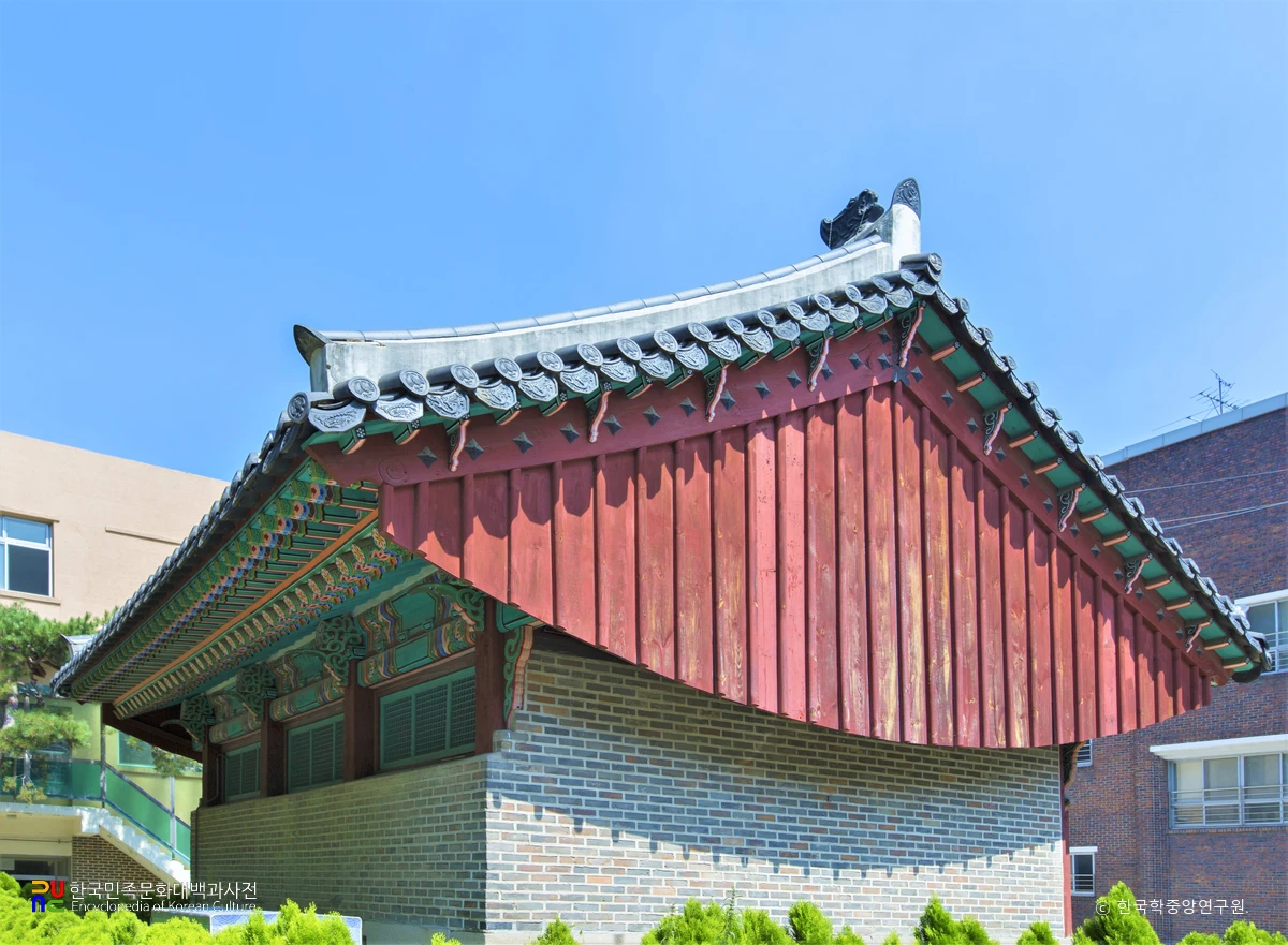 서울 선희궁터 복원 건물 후측면